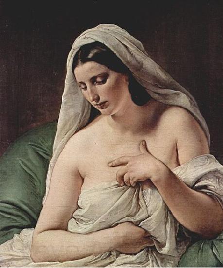 Francesco Hayez Odaliske Norge oil painting art